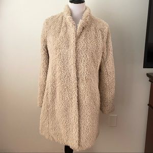 Kenneth Cole Faux Fur Jacket